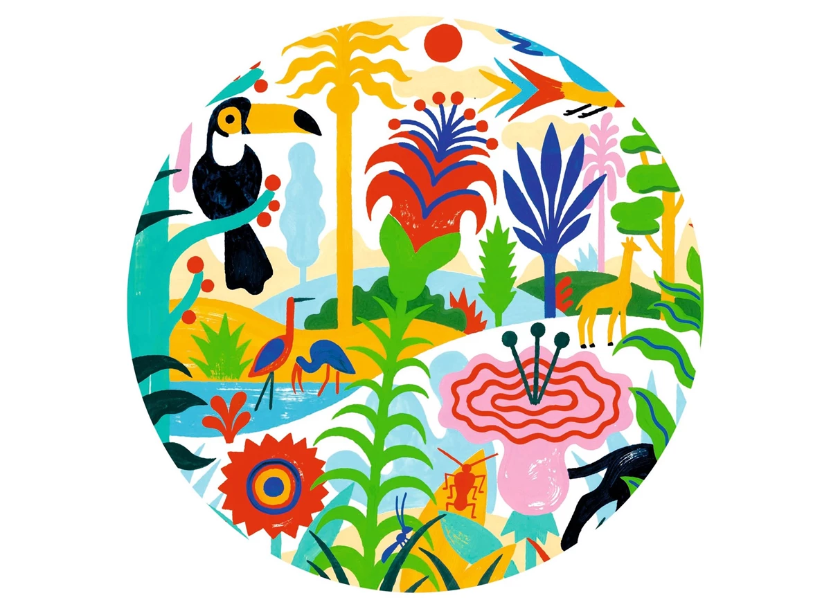 Puzzel-gallery-100-stukken-Jungle