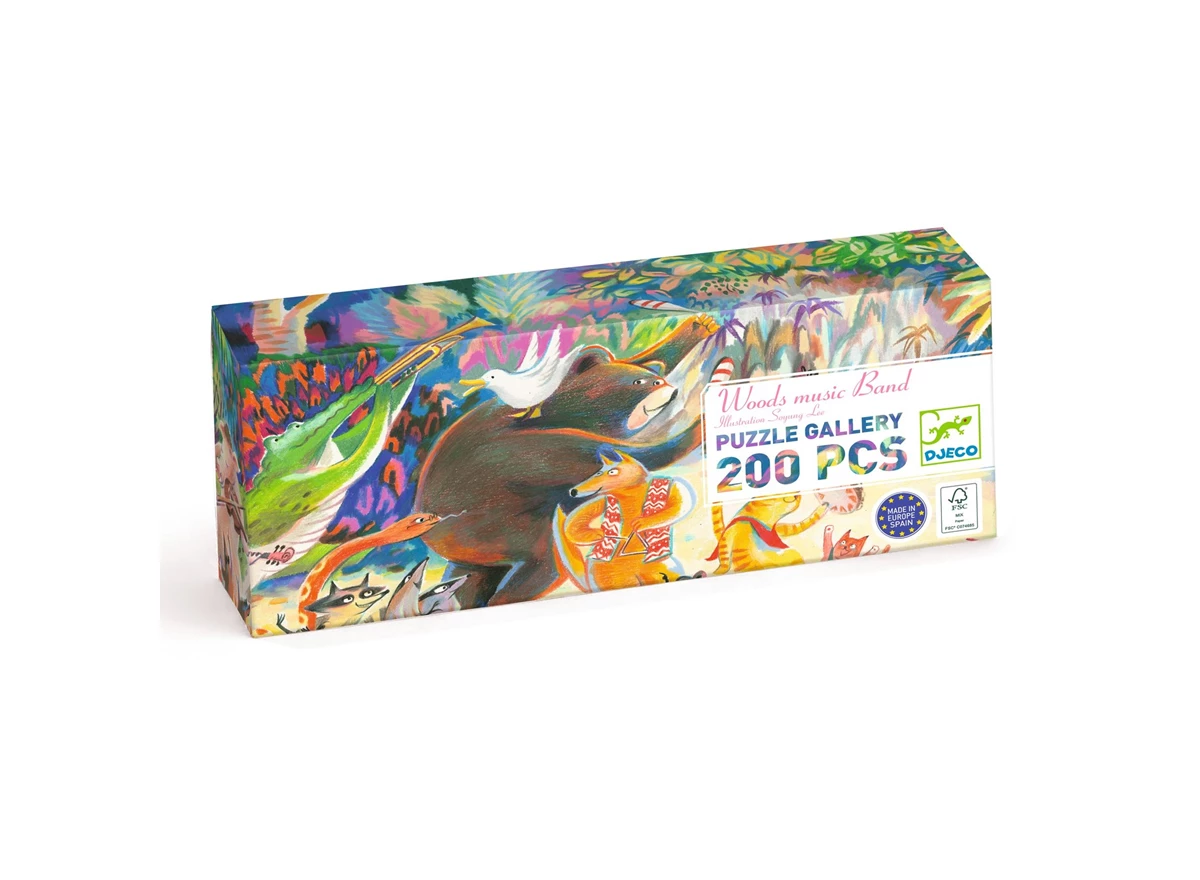 Puzzel-gallery-200-stukken-Woods-Music-Band