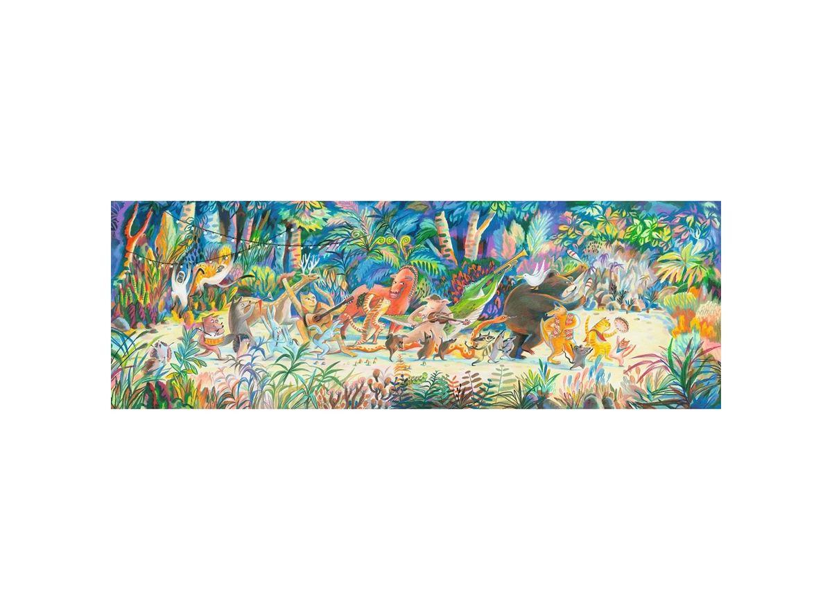 Puzzel-gallery-200-stukken-Woods-Music-Band