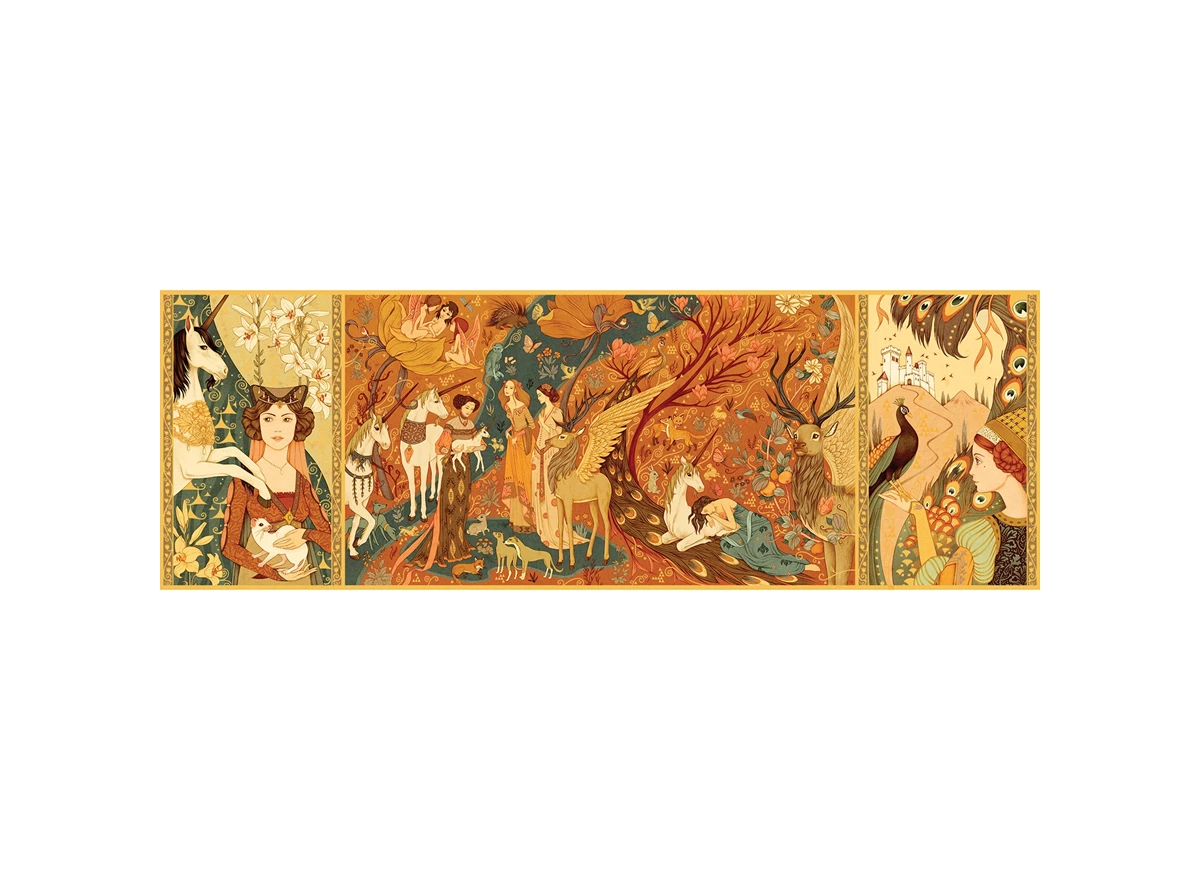 Puzzel-gallery-500-stukken-Unicorn-Garden