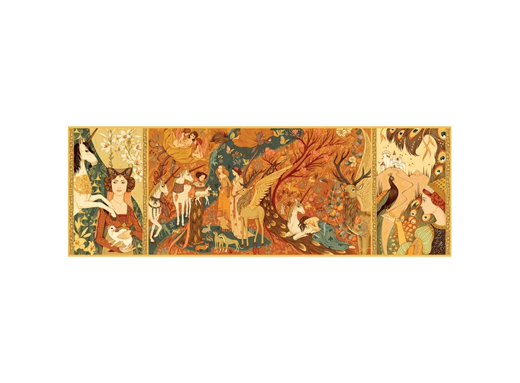 Puzzel-gallery-500-stukken-Unicorn-Garden