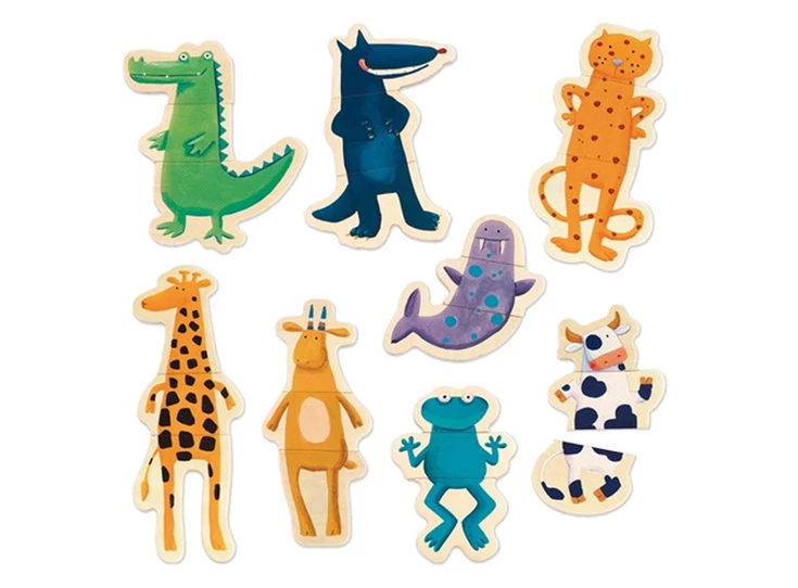 Puzzel-gekke-dieren