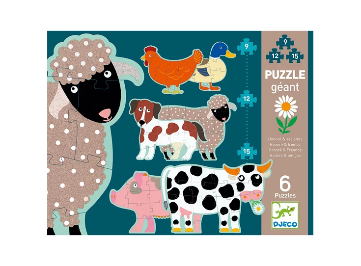 Puzzel-Honore-en-zijn-vriendjes
