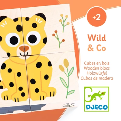 Puzzel-hout-Wild-Co