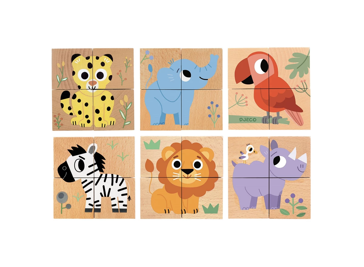Puzzel-hout-Wild-Co