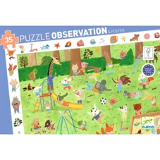 Puzzel-Kleine-Vriendjes-op-het-plein-35-stukjes
