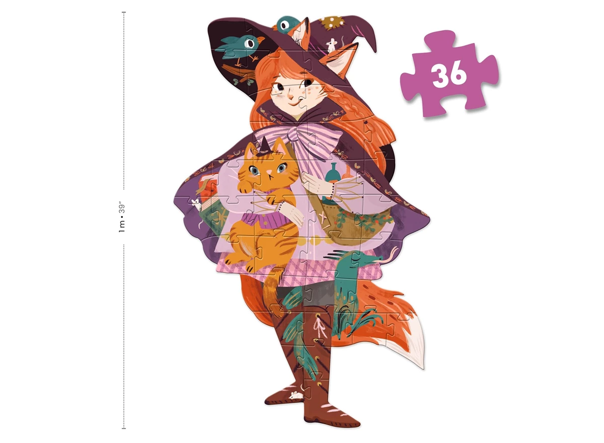 Puzzel-Lily-De-Heks-36-stuks-1-miniatuur-