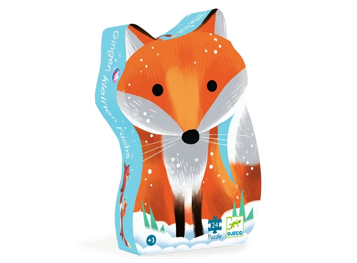 Puzzel-silhouette-24-st-Ginger-Kleine-Vos