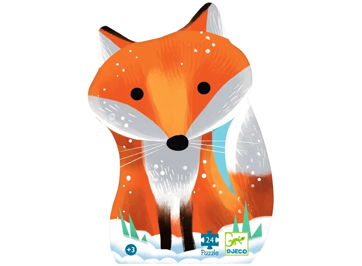 Puzzel-silhouette-24-st-Ginger-Kleine-Vos