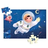 Puzzel-silhouette-36-st-Astronaut-op-de-Maan