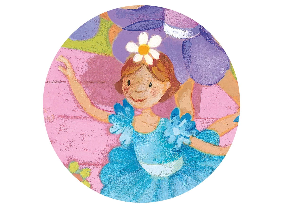 Puzzel-silhouette-36st-Ballerina