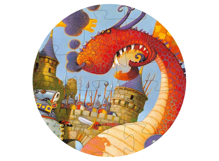 Puzzel-silhouette-54-stuks-Vaillant-de-draken