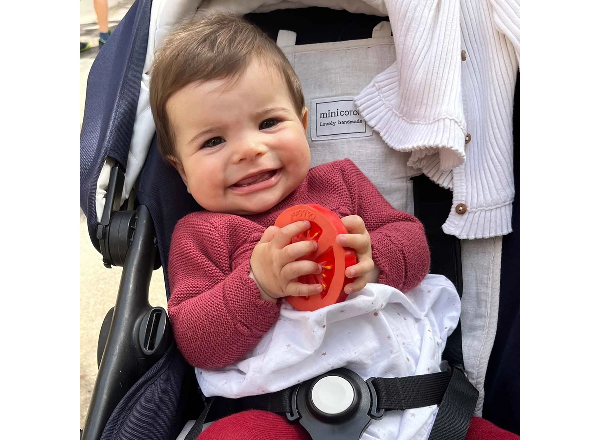 Renato-de-Tomaat-Baby-Bijtring