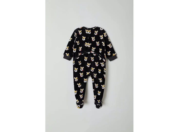 Romper-donkerbruin-ijsbeer-0m