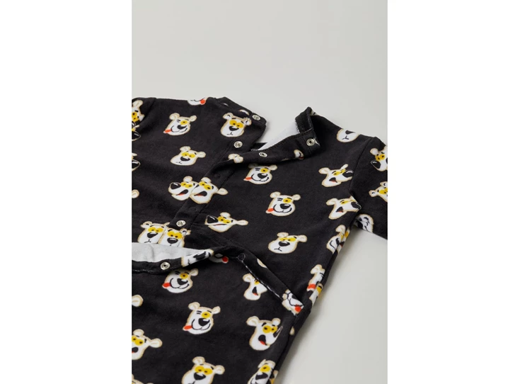 Romper-donkerbruin-ijsbeer-0m