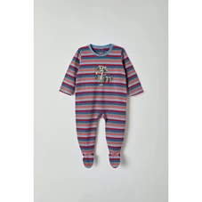 Romper-multicolor-gestreept-0m