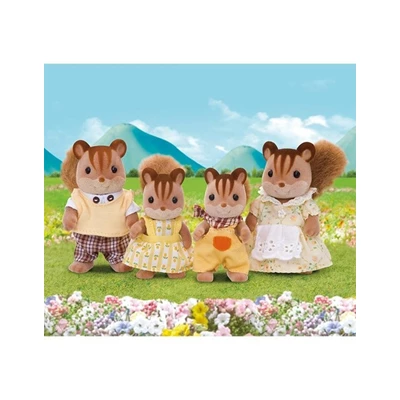 Roodharig-Eekhoorn-Familie