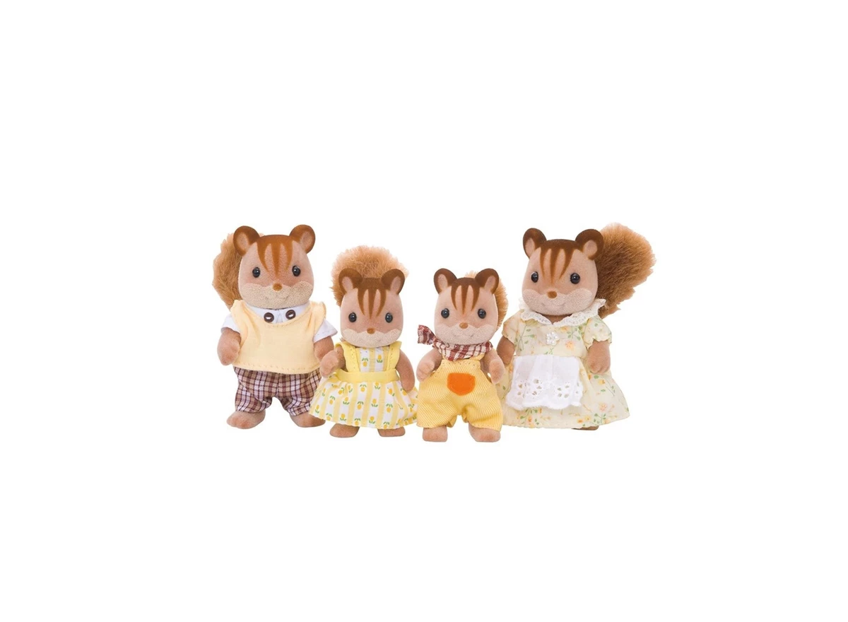 Roodharig-Eekhoorn-Familie