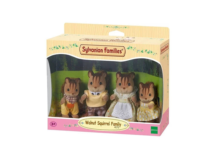 Roodharig-Eekhoorn-Familie