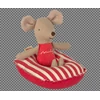 Rubberboot-Kleine-Muis-Rood