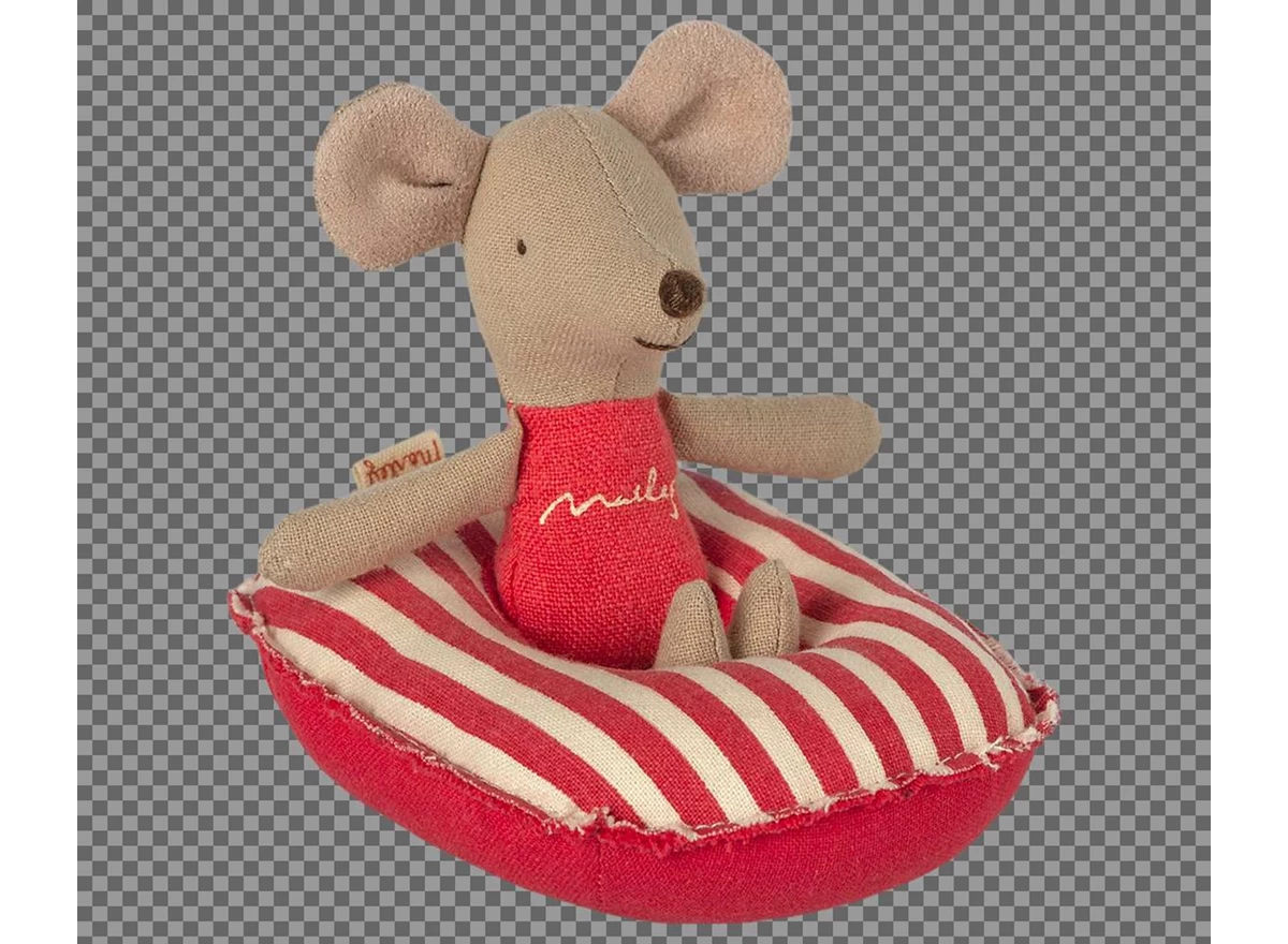 Rubberboot-Kleine-Muis-Rood