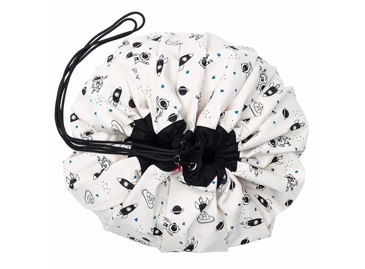 Ruimte-glow-in-the-dark-Speeltapijt-Opbergzak