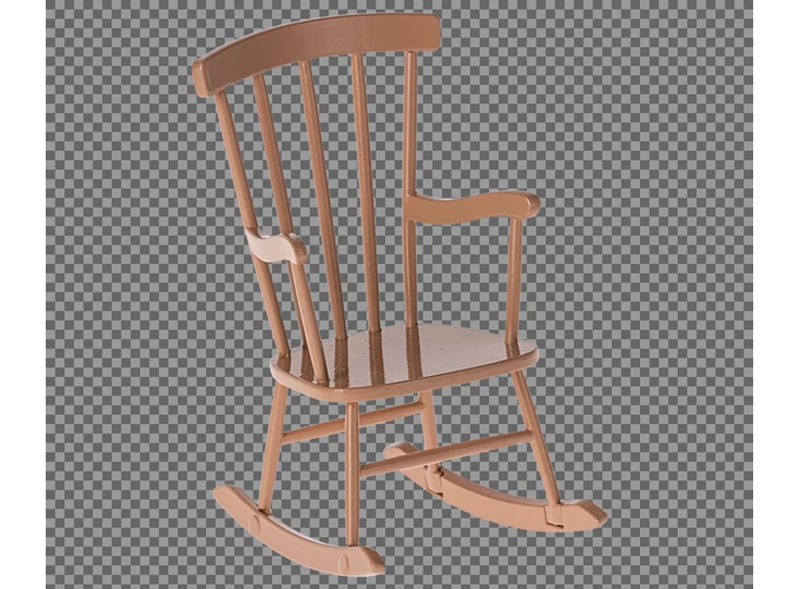 Schommelstoel-Muis-Donker-poederkleur