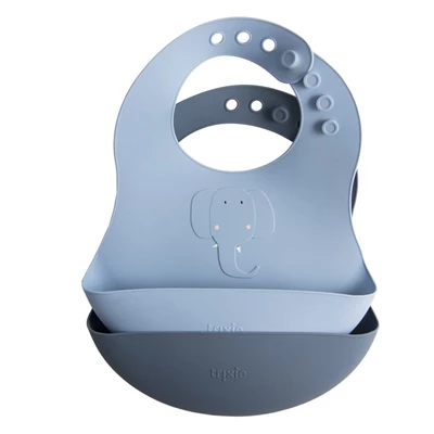 Silicone-bib-2-pack-Mrs-Elephant