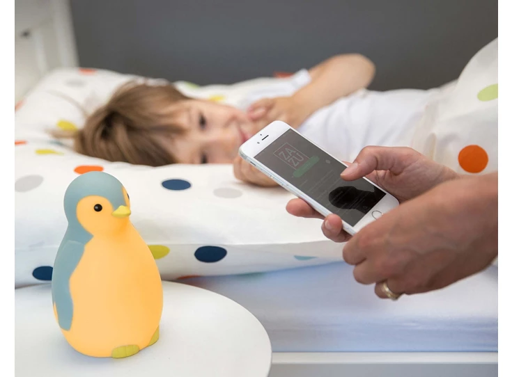 Slaaptrainer-Pinguin-Pam-Blauw