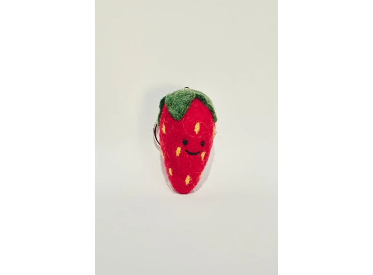 Sleutelhanger-Aardbei