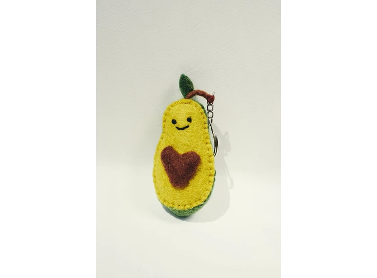 Sleutelhanger-Avocado