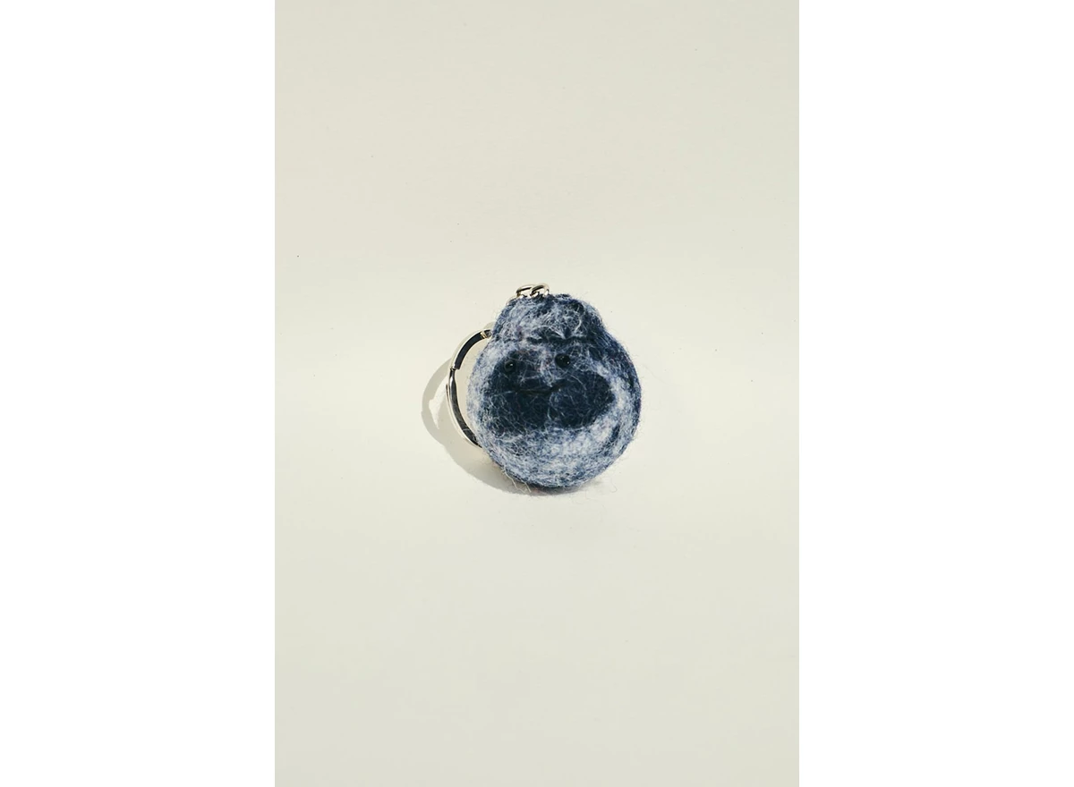 Sleutelhanger-Blauwe-bes