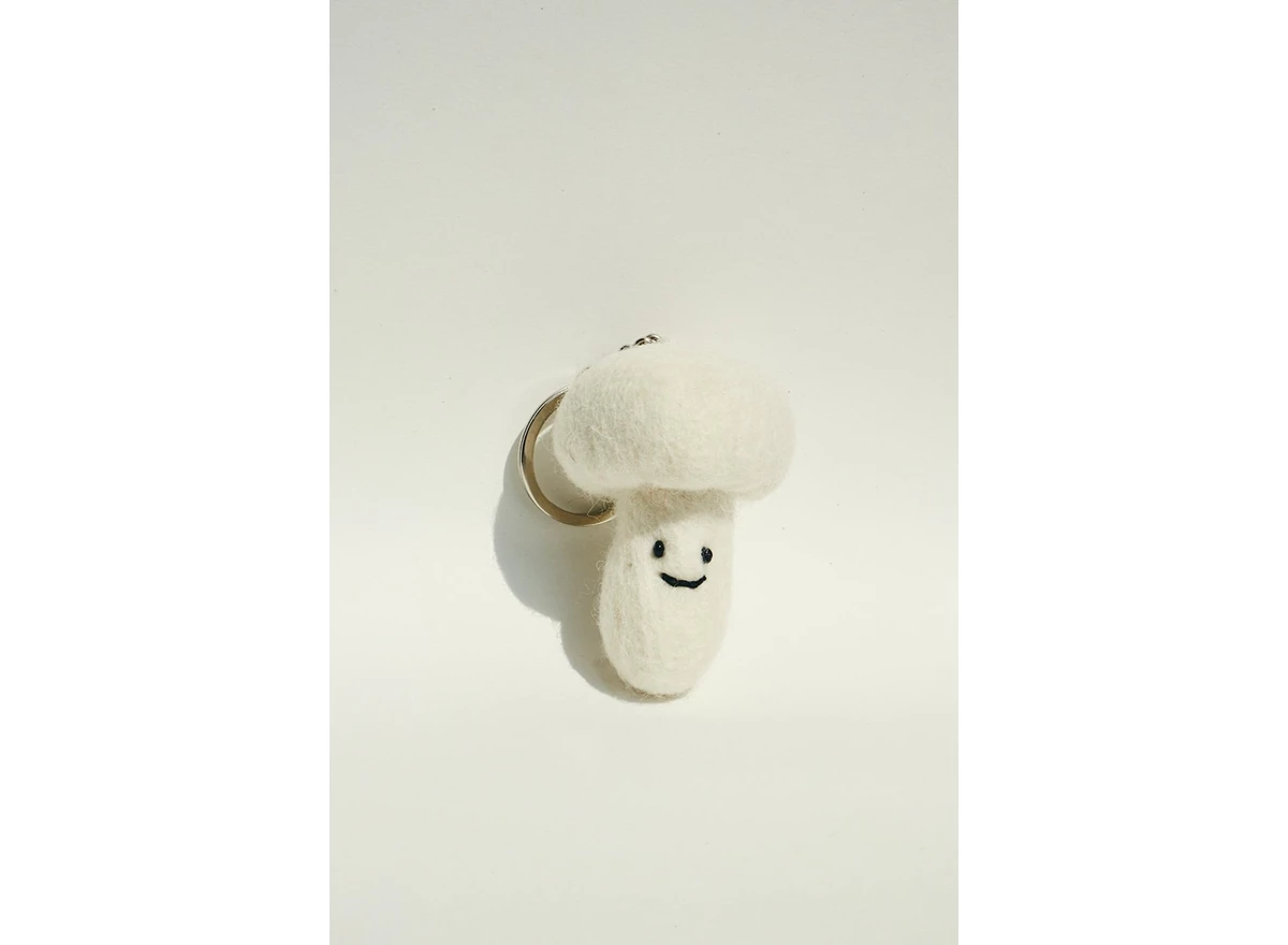 Sleutelhanger-Champignon