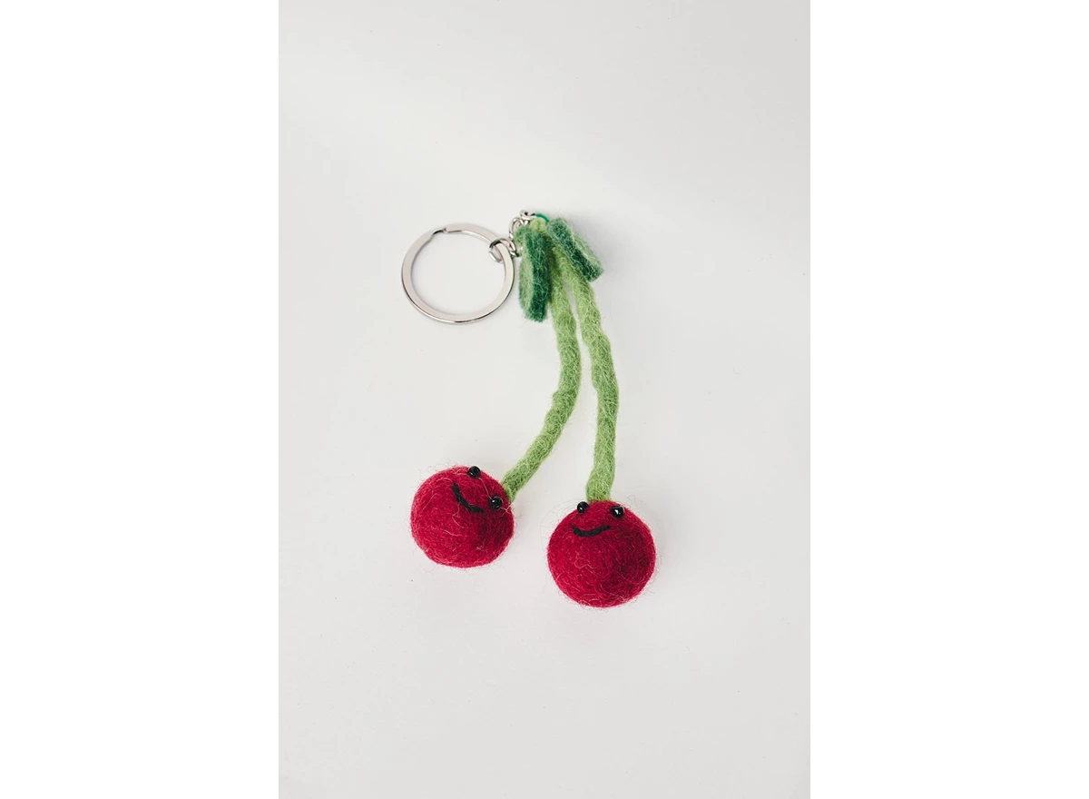 Sleutelhanger-Kersen