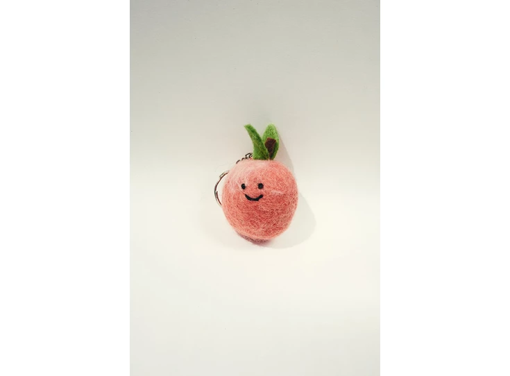 Sleutelhanger-Perzik