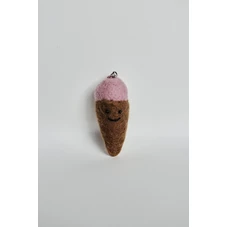 Sleutelhanger-Roze-ijsje