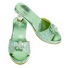 Slipper-hoge-hak-Pippa-mint-metallic-maat-30-31
