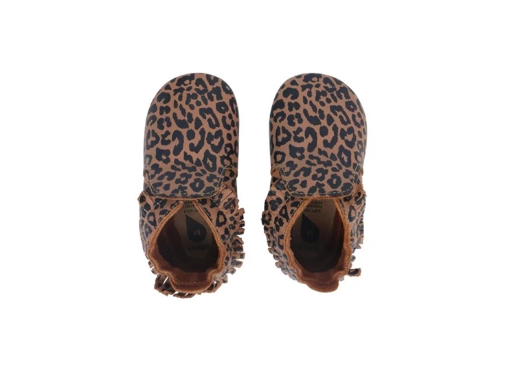 Slofjes-L-Caramel-Leopard-Print