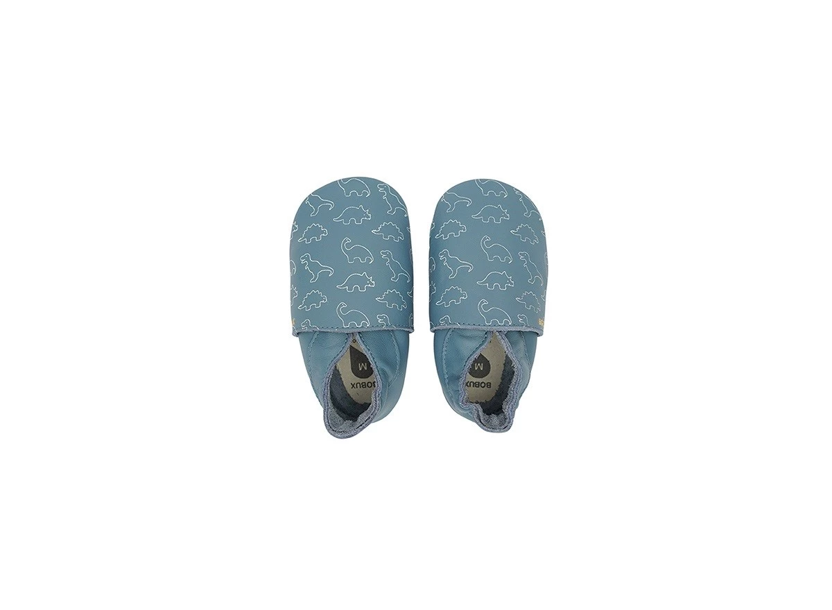 Slofjes-M-Dino-Blue