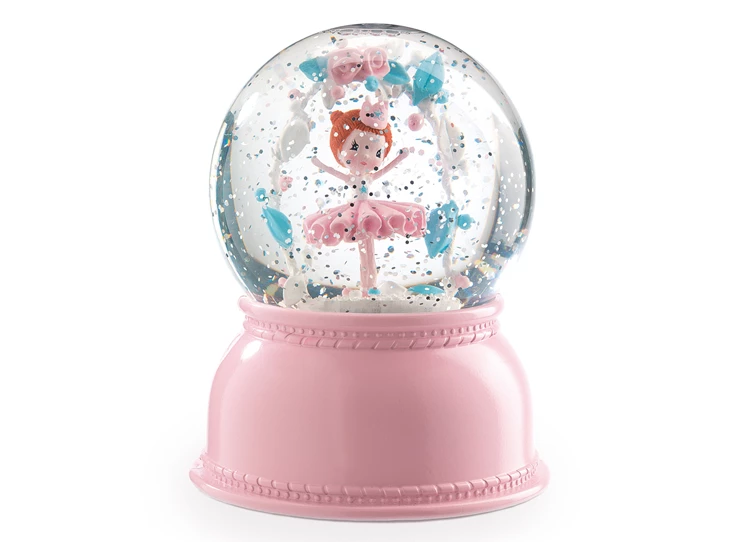 Sneeuwbal-Nachtlicht-Ballerina