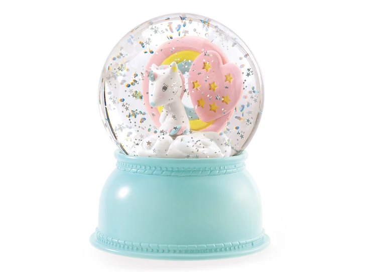 Sneeuwbal-Nachtlicht-Eenhoorn