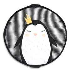 Soft-Pinguin-baby-Speelmat-Opbergzak