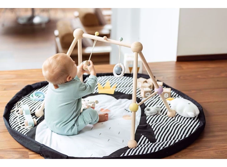 Soft-Pinguin-baby-Speelmat-Opbergzak