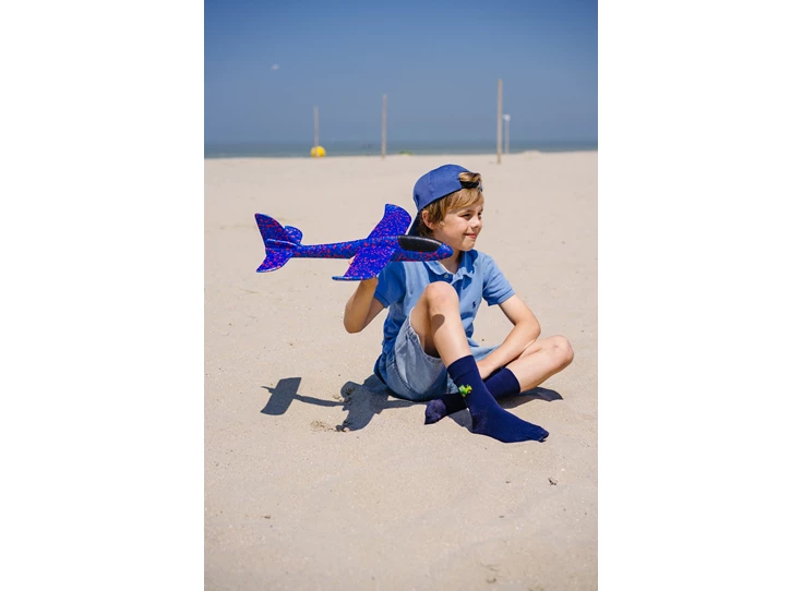 Sokken-Auto-Blauw-30-34