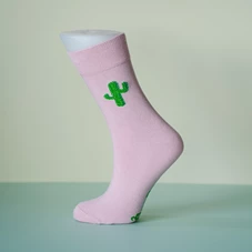 Sokken-Cactus-Paars-35-38