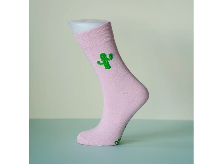 Sokken-Cactus-Paars-35-38