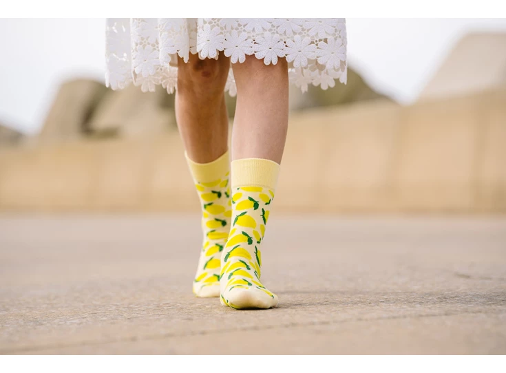 Sokken-Citroen-Ecru-30-34