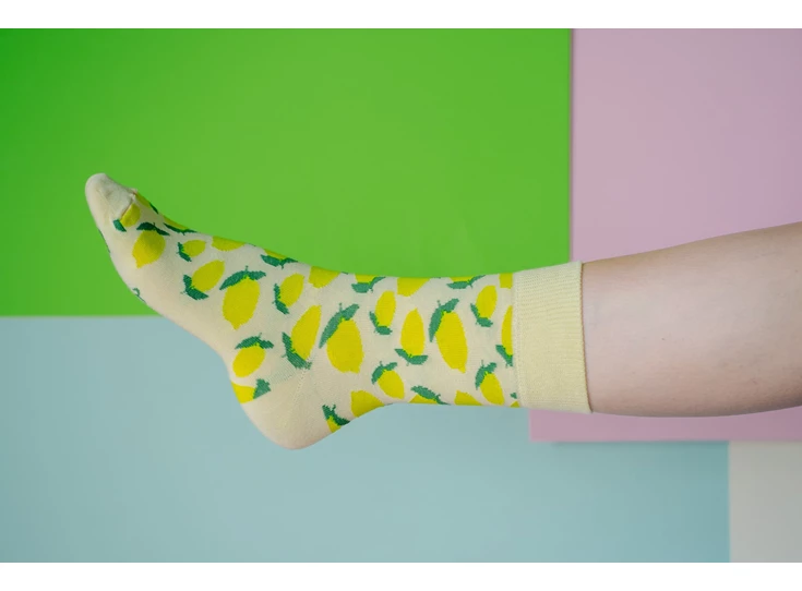 Sokken-Citroen-Ecru-35-38
