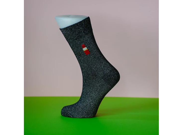 Sokken-Lippenstift-Zwart-35-38