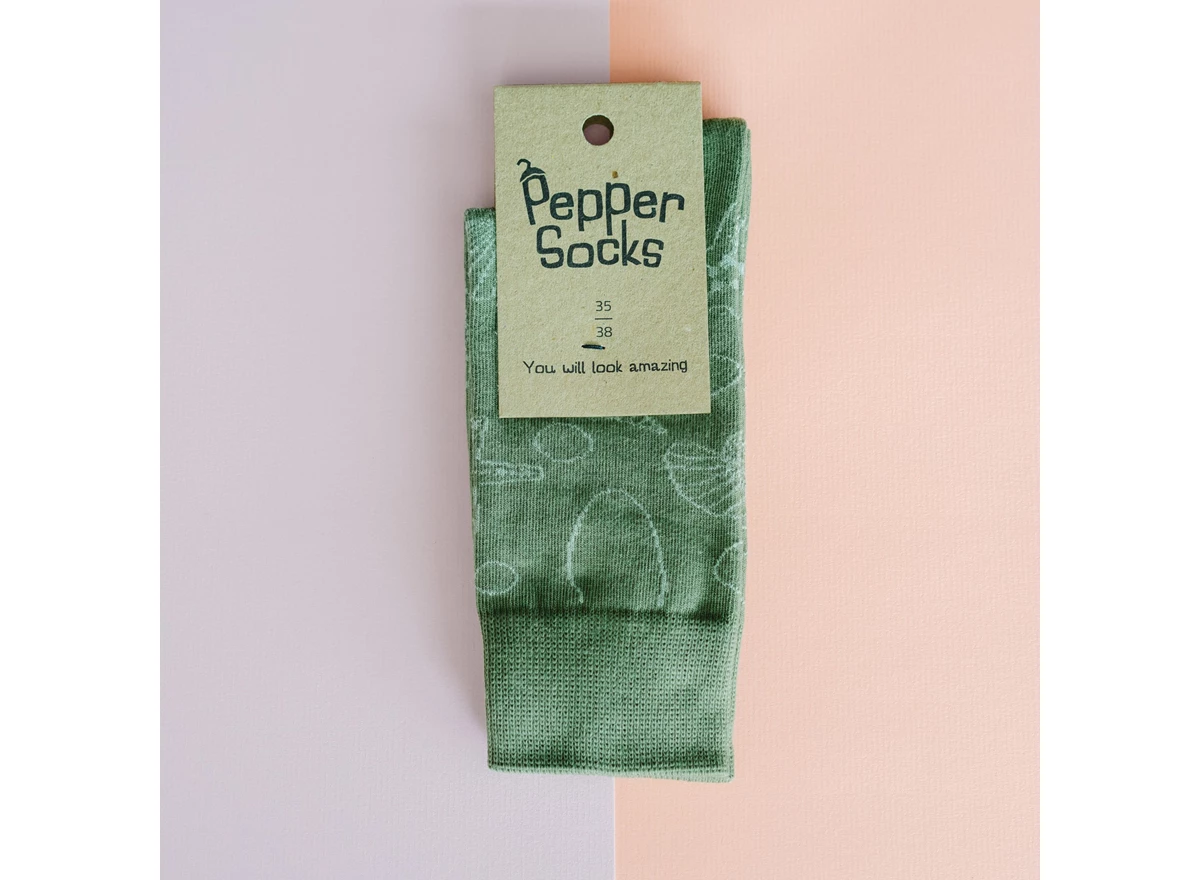 Sokken-Schelp-Groen-30-34
